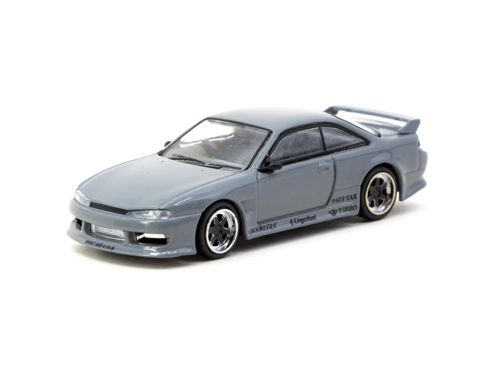 Tarmac Works 1:64 VERTEX Silvia (S 14) Grey T64G-018-GY