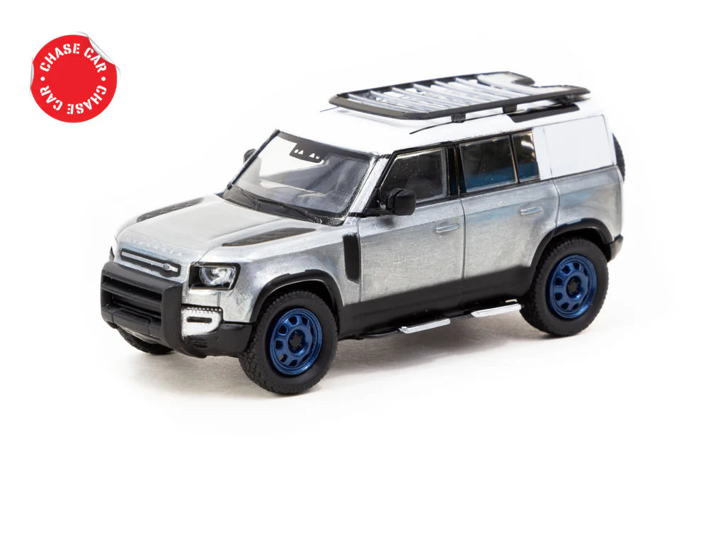 Tarmac Works 1:64 Land Rover Defender 110 Blue T64G-020-BL