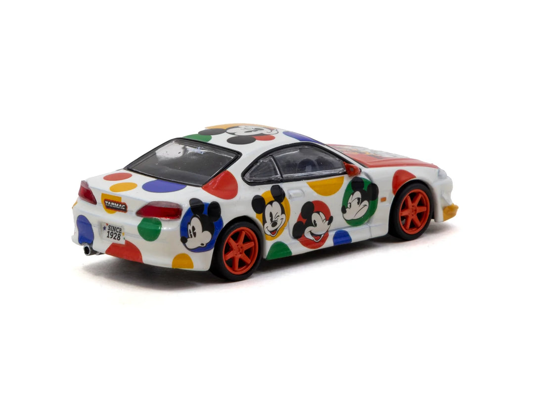 Tarmac Works 1:64 VERTEX Nissan Silvia (S15) Mickey Mouse T64G-023