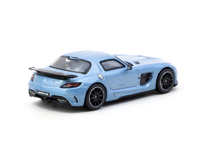 Tarmac Works 1:64 Mercedes-Benz SLS AMG Coupé Black Series Matte Blue T64G-027-MB