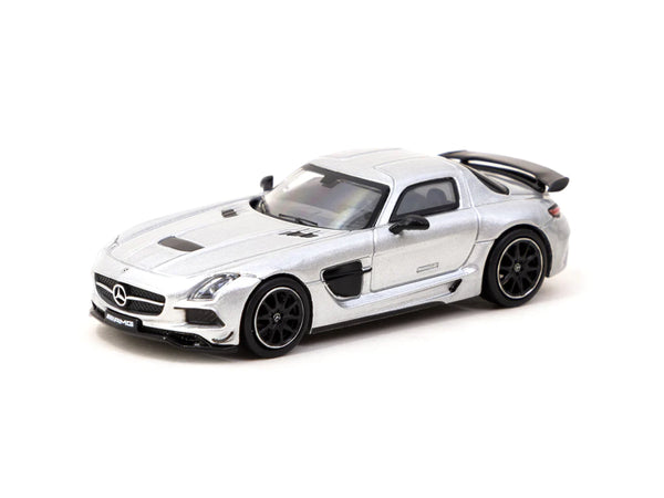 Tarmac Works 1:64 Mercedes-Benz SLS AMG Coupé Black Series Silver