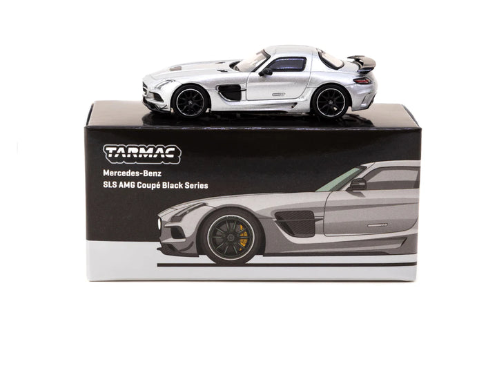 Tarmac Works 1:64 Mercedes-Benz SLS AMG Coupé Black Series Silver Metallic