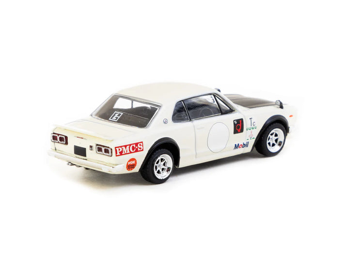 Tarmac Works 1:64 Nissan Skyline 2000 GT-R (KPGC10) White T64G-043-WH2