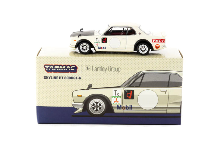 Tarmac Works 1:64 Nissan Skyline 2000 GT-R (KPGC10) White T64G-043-WH2