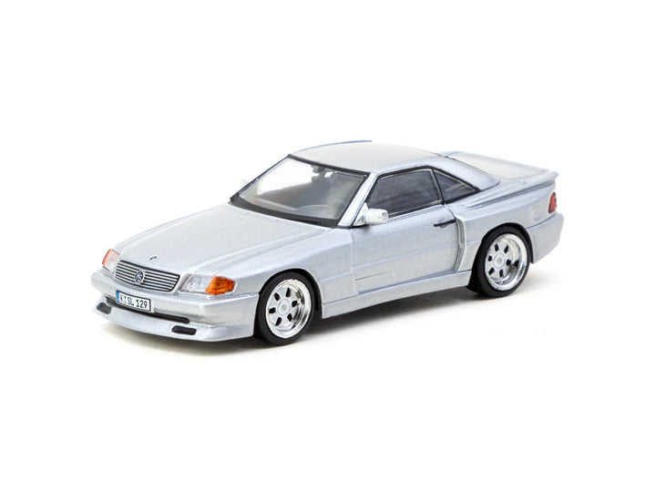 Tarmac Works 1:64 Mercedes-Benz SL 500 Koenig Specials Silver T64G-045-SL