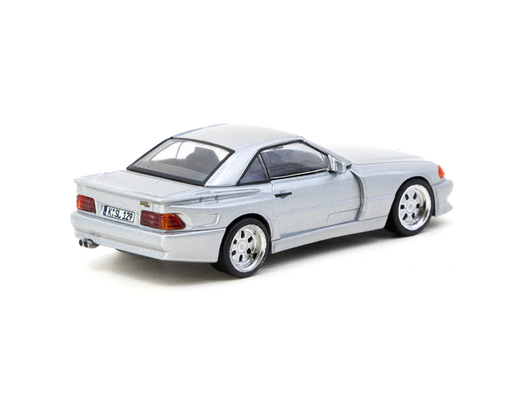 Tarmac Works 1:64 Mercedes-Benz SL 500 Koenig Specials Silver T64G-045-SL