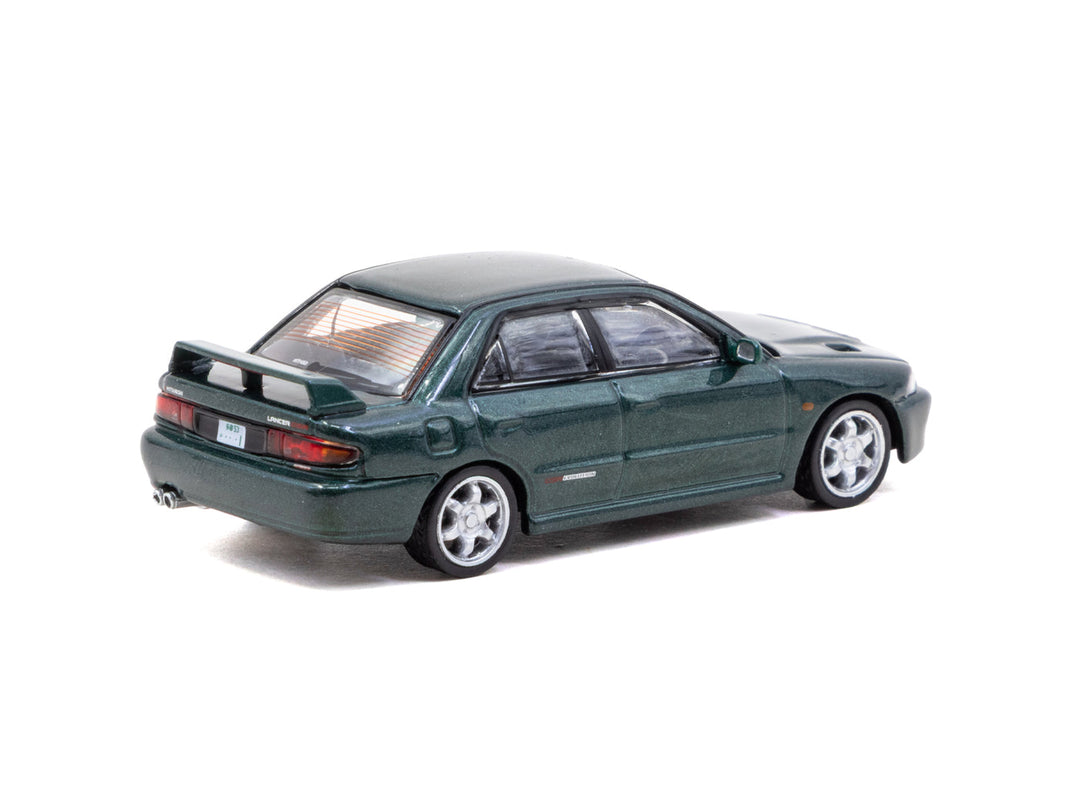 Tarmac Works 1:64 Mitsubishi Lancer GSR Evolution – Green Metallic – Global64 – MiJo Exclusives T64G-048-GR