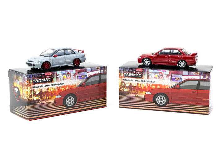 Tarmac Works 1:64 Mitsubishi Lancer GSR Evolution Red T64G-048-RE