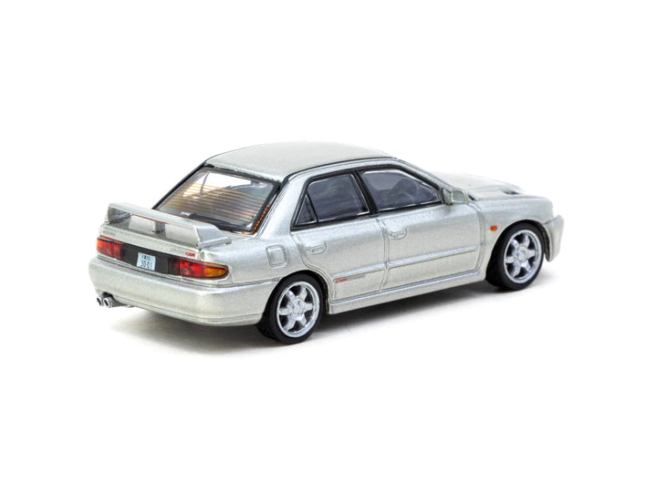 [Preorder] Tarmac Works 1:64 Mitsubishi Lancer GSR Evolution Silver Special Edition with Tarmac Cards T64G-048-SL