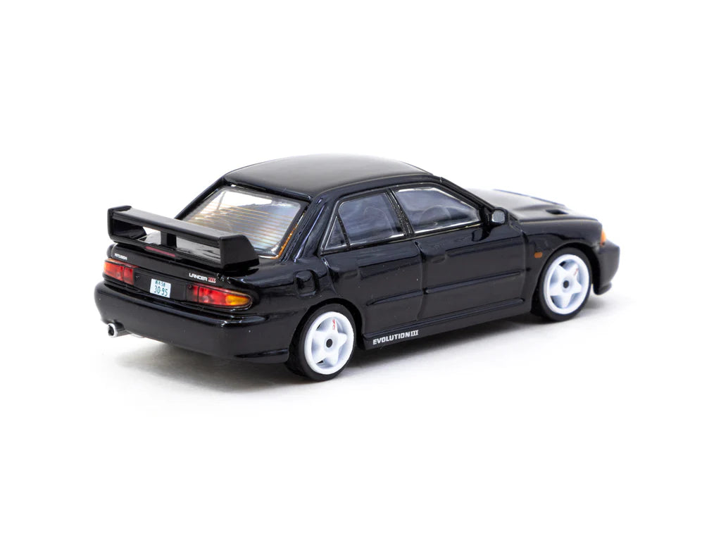 Tarmac Works 1:64 Mitsubishi Lancer GSR Evolution III Black T64G-050-BK