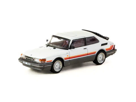 Tarmac Works 1:64 Saab 900 Turbo White T64G-056-WH