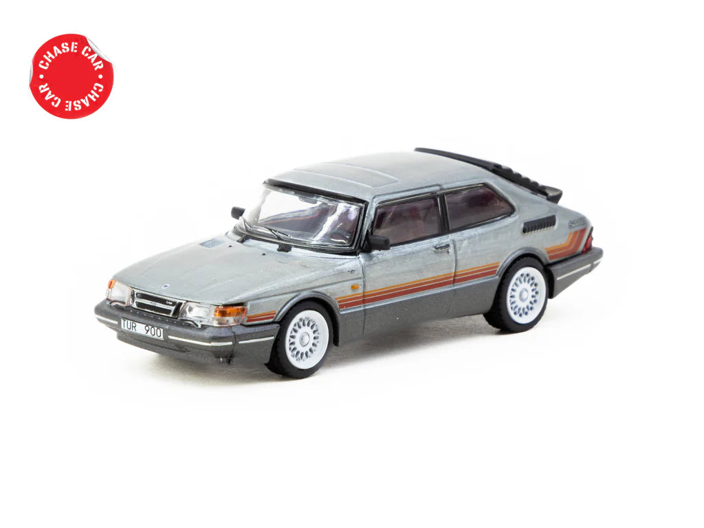 Tarmac Works 1:64 Saab 900 Turbo White T64G-056-WH