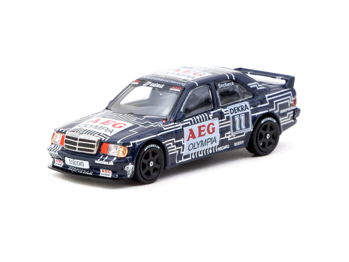 Tarmac Works 1:64 Mercedes-Benz 190 E 2.5-16 EVO 1 DTM 1989 Dany Snobeck T64G-057-89DTM11