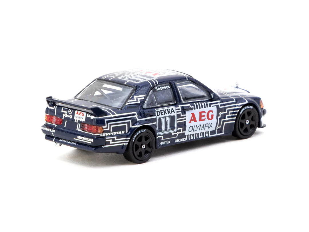 Tarmac Works 1:64 Mercedes-Benz 190 E 2.5-16 EVO 1 DTM 1989 Dany Snobeck T64G-057-89DTM11