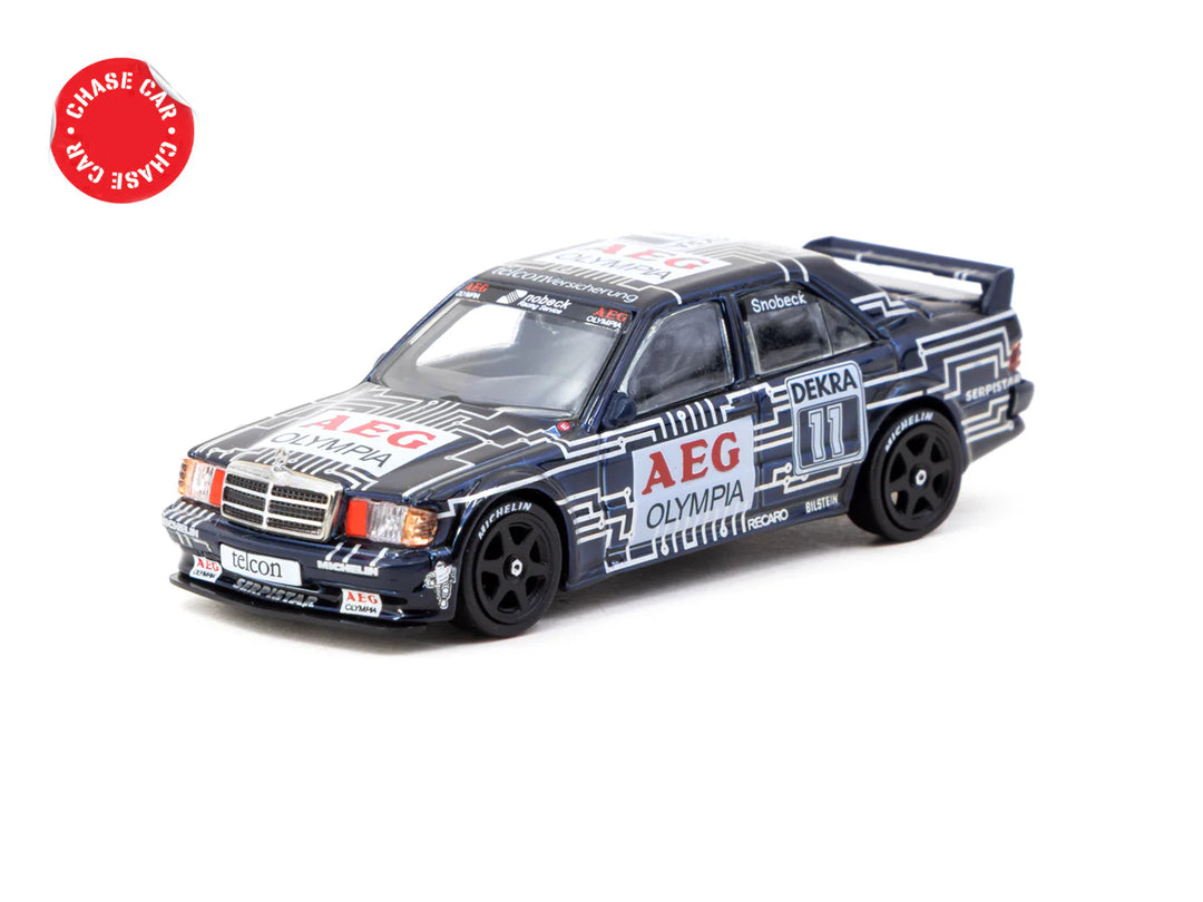 Tarmac Works 1:64 Mercedes-Benz 190 E 2.5-16 EVO 1 DTM 1989 Dany Snobeck T64G-057-89DTM11