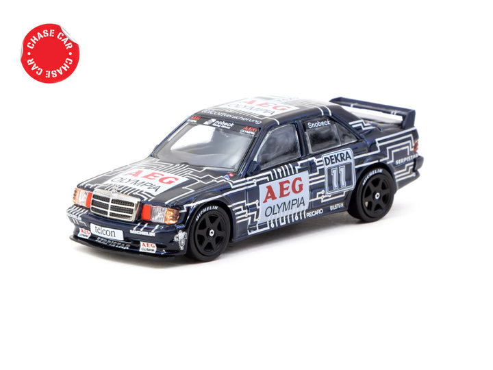 Tarmac Works 1:64 Mercedes-Benz 190 E 2.5-16 EVO 1 DTM 1989 Dany Snobeck T64G-057-89DTM11