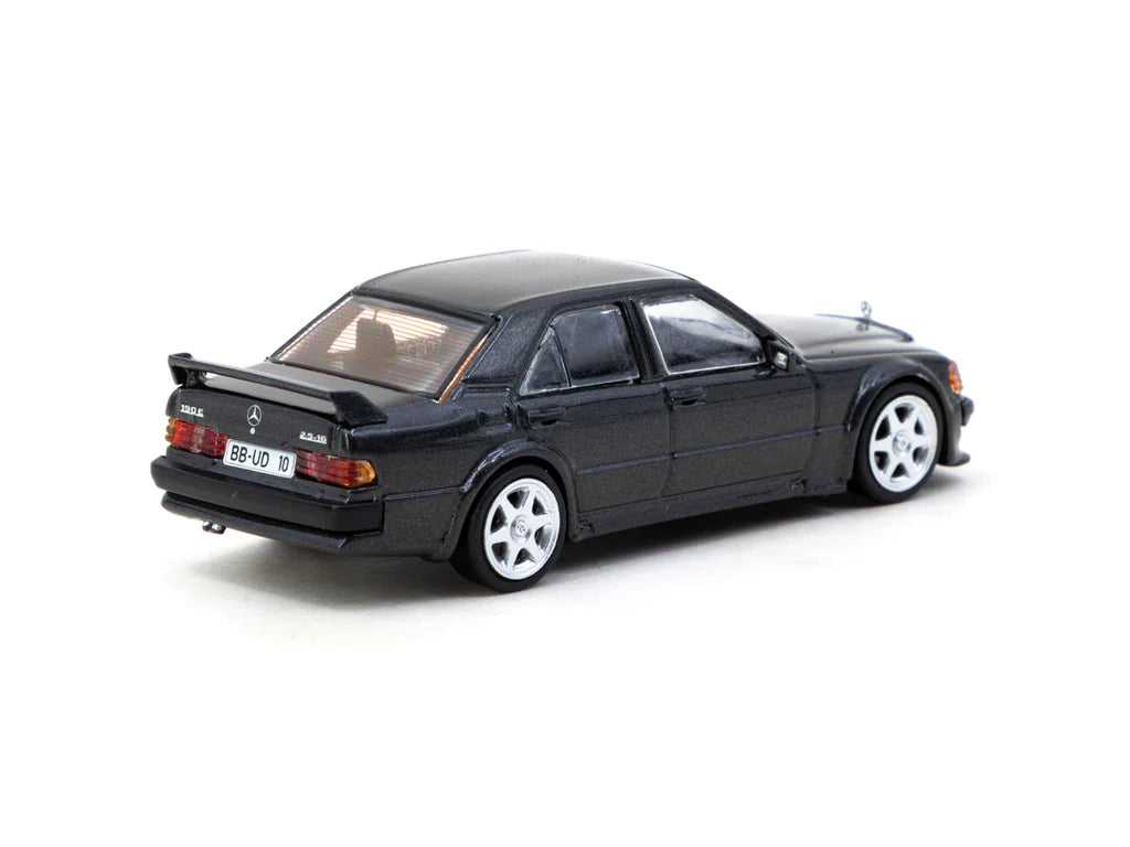 Tarmac Works 1:64 Mercedes-Benz 190 E 2.5-16 EVO 1 Blue-Black metallic T64G-057-BK