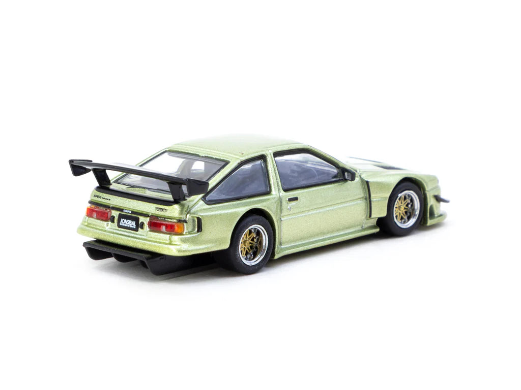 Tarmac Works 1:64 Toyota Sprinter Trueno AE86 Widebody Green T64G-060-GR