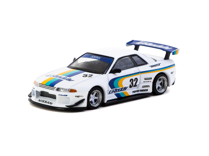 Tarmac x Mijo 1:64 NISSAN SKYLINE GT-R R32 WIDEBODY JONSIBAL T64G-061-GDY