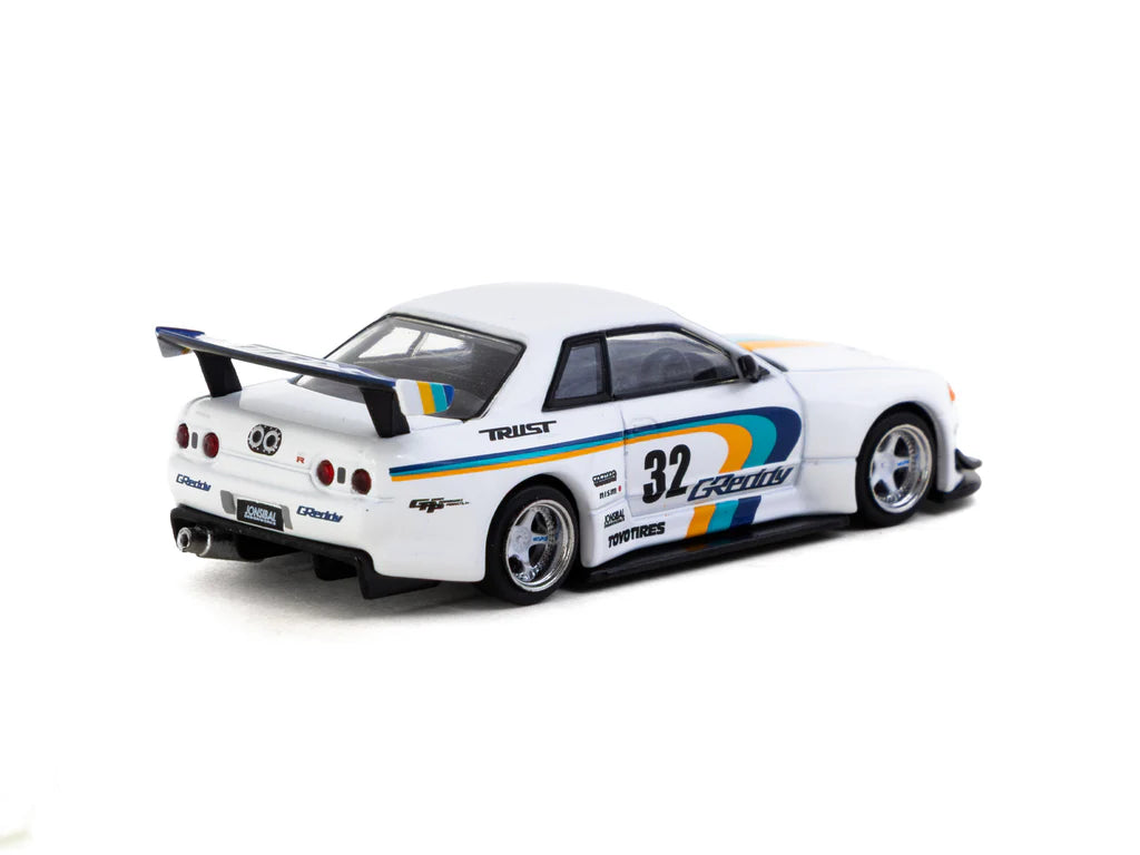 Tarmac x Mijo 1:64 NISSAN SKYLINE GT-R R32 WIDEBODY JONSIBAL T64G-061-GDY