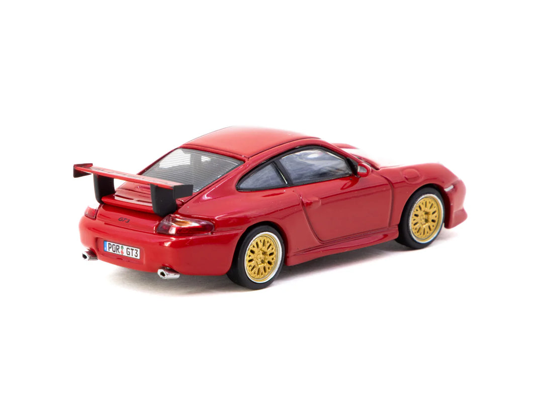 Tarmac Works 1:64 Porsche 911 GT3 (type 996) Red T64G-069-RE