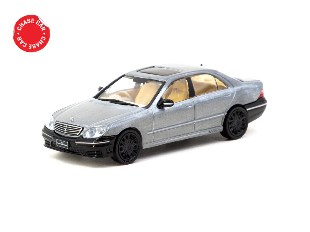 Tarmac Works 1:64 Mercedes-Benz S-Class Wald Black T64G-072-BK