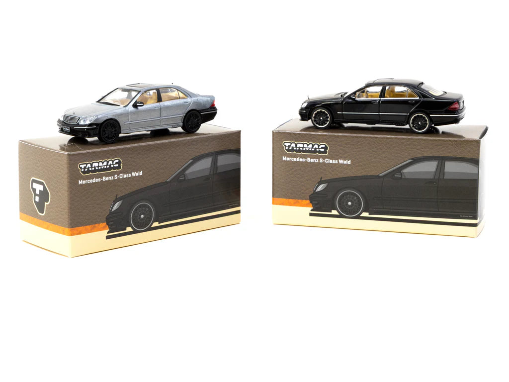 Tarmac Works 1:64 Mercedes-Benz S-Class Wald Black T64G-072-BK