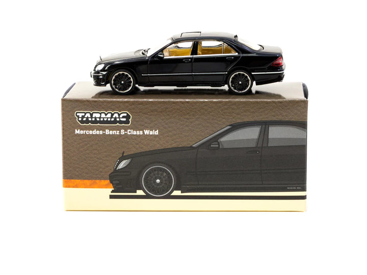 Tarmac Works 1:64 Mercedes-Benz S-Class Wald Black T64G-072-BK