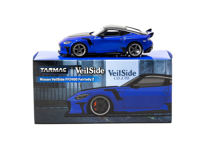 Tarmac Works 1:64 Nissan VeilSide FFZ400 Fairlady Z Blue T64G-074-BL