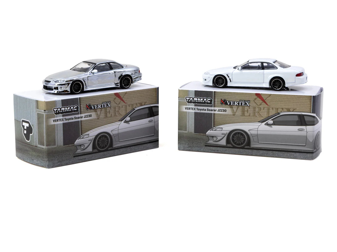 Tarmac Works 1:64 VERTEX Toyota Soarer JZZ30 White T64G-080-WH