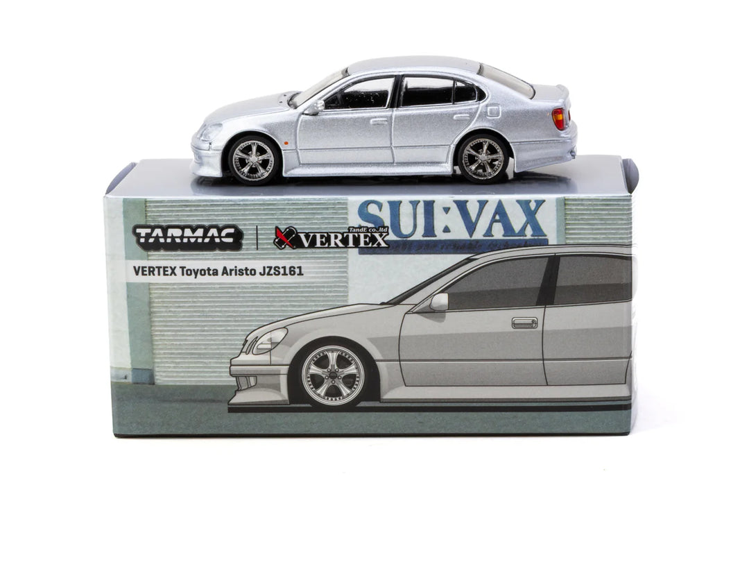Tarmac Works 1:64 Toyota Aristo JZS161 Silver T64G-081-SL