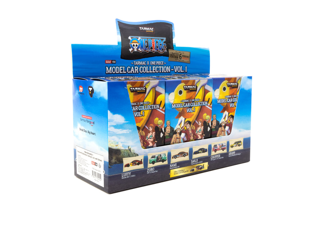 Tarmac Works x One Piece 1:64 Model Car Collection VOL.1 T64G