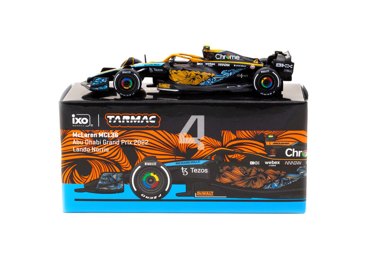 Tarmac Works 1:64 McLaren MCL36 Abu Dhabi Grand Prix 2022 Lando Norris T64G-F041-LN3