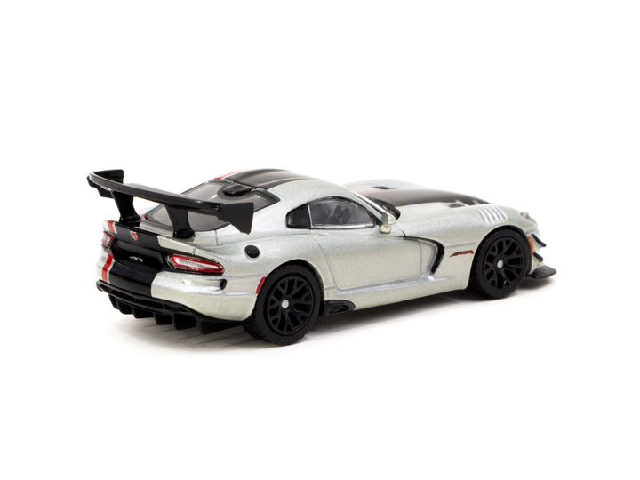 Tarmac Works 1:64 Dodge Viper ACR Extreme Silver Metallic