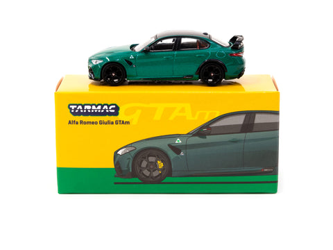 Tarmac Works 1:64 Alfa Romeo Giulia GTAm Green Metallic T64G-TL031
