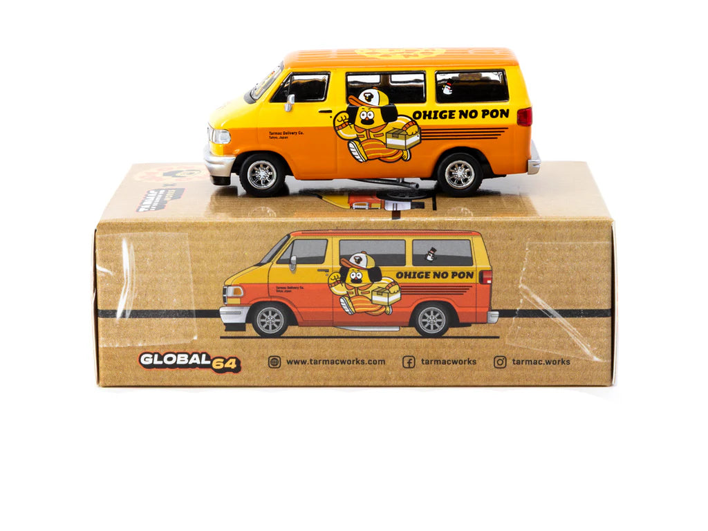Tarmac Works 1:64 Dodge Van OHIGE no PON T64G-TL032-ONP