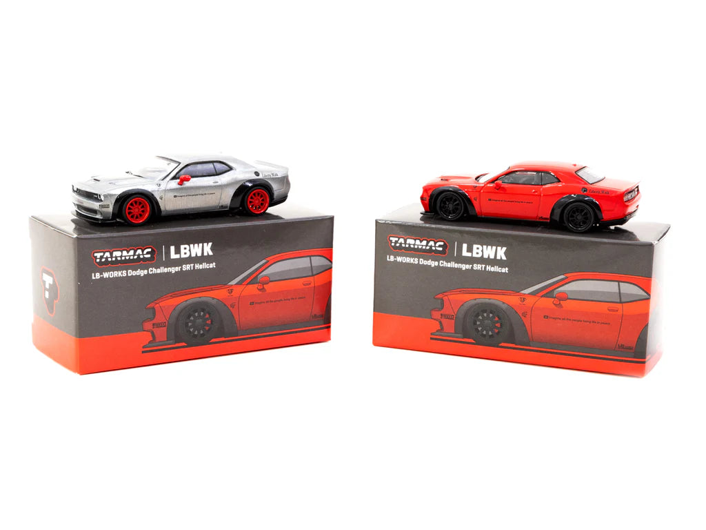 Tarmac Works 1:64 LB-WORKS Dodge Challenger SRT Hellcat Red