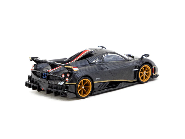 Tarmac Works 1:64 Pagani Imola Matt Black Carbon Fiber T64G-TL046-BCF