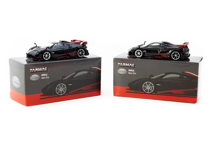 Tarmac Works 1:64 Pagani Imola Nero Oro – Black – Global64