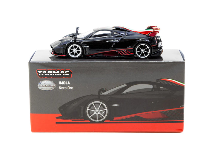 Tarmac Works 1:64 Pagani Imola Nero Oro – Black – Global64