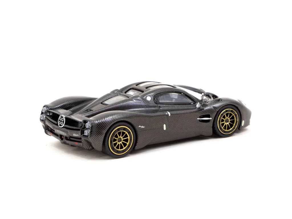 Tarmac Works 1:64 Pagani Utopia CARBON FIBER EDITION T64G-TL055-BCF