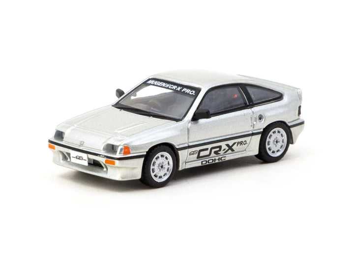 Tarmac Works 1:64 HONDA Ballade Sports MUGEN CR-X PRO Silver T64G-TL058-SL
