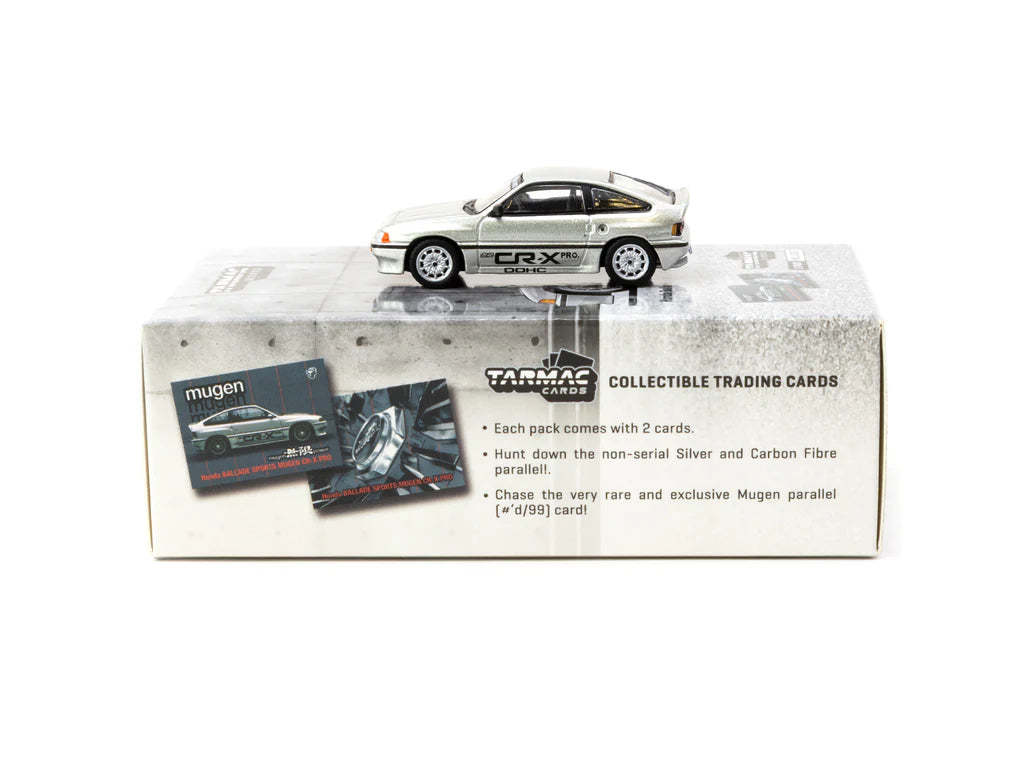 Tarmac Works 1:64 HONDA Ballade Sports MUGEN CR-X PRO Silver T64G-TL058-SL