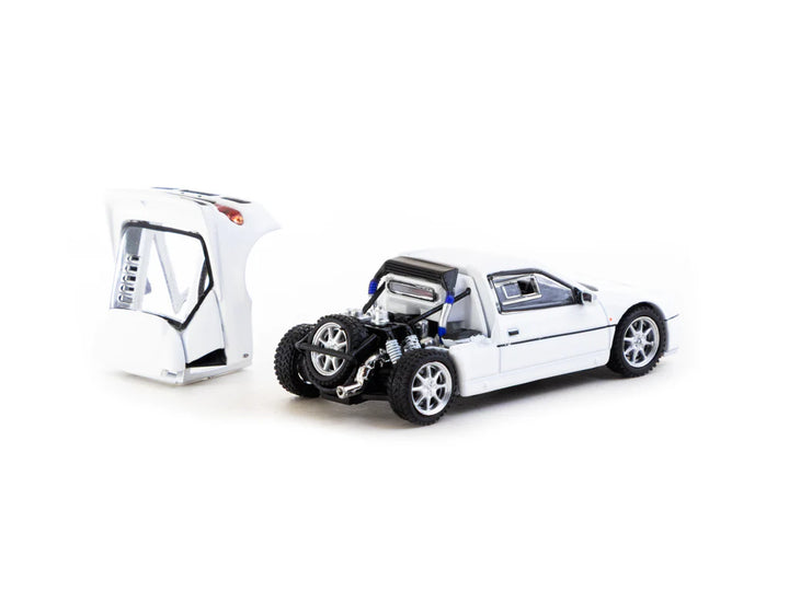 Tarmac Works 1:64 Ford RS200 White T64P-001-WH
