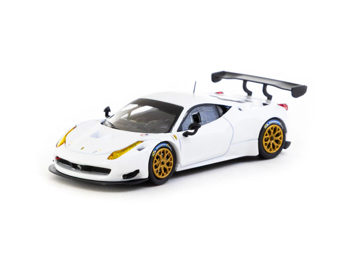 Tarmac Works 1:64 Ferrari 458 Italia GT3 White T64R-074-WH