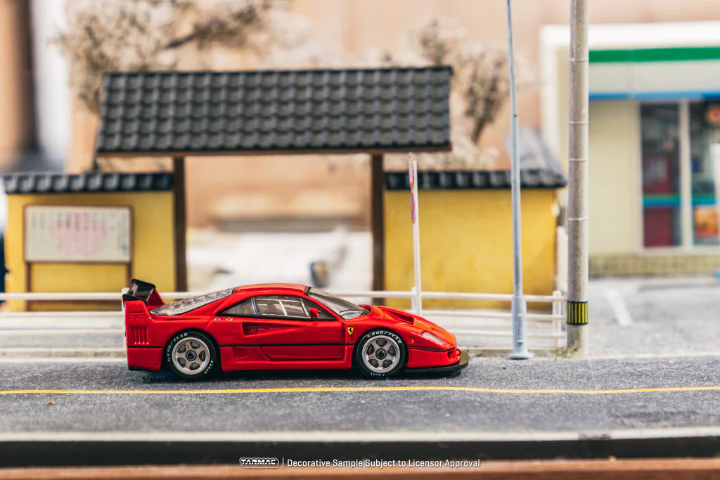 [Preorder] Tarmac Works 1:64 Ferrari F40 LM Red