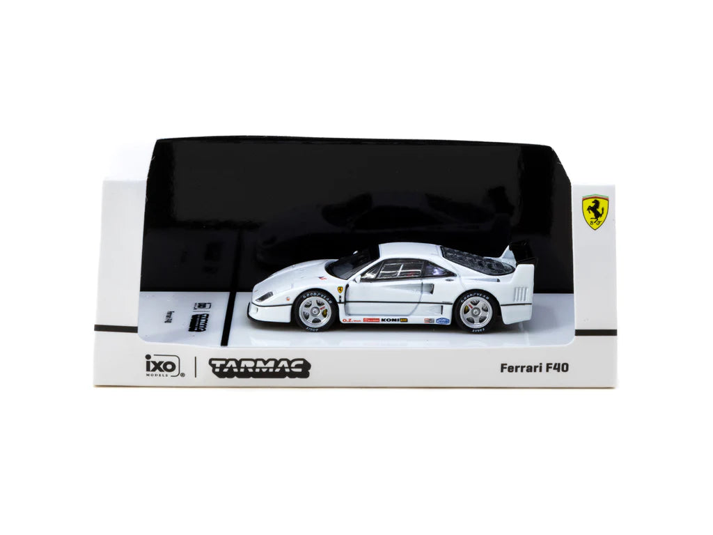 Tarmac Works 1:64 Ferrari F40 Lightweight White