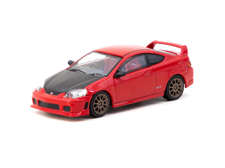 Tarmac Works 1:64 Honda Integra TYPE R DC5 Custom Red - licensed by Honda T64R-TL022-RE