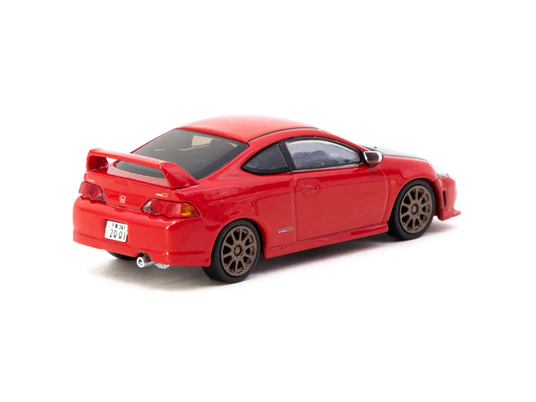 Tarmac Works 1:64 Honda Integra TYPE R DC5 Custom Red - licensed by Honda T64R-TL022-RE