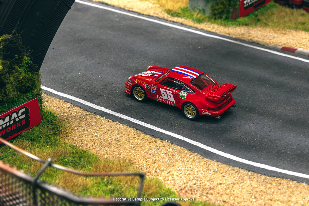 Tarmac Works 1:64 Porsche 911 RSR 3.8 Red Schuco Special Edition